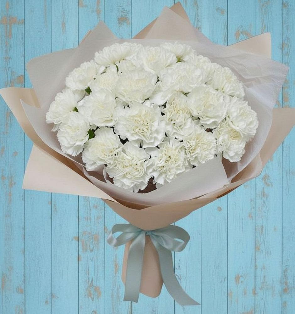 Букет цветов из: Гвоздики в Щелкино