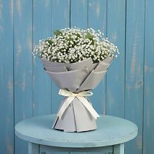 Букет цветов из:  Гипсофила в Щелкино