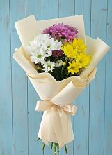 Букет цветов из:  Хризантемы #REPLACE_PRED# Щелкино