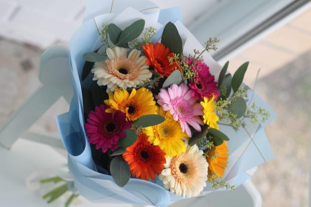 Букет цветов из: Герберы в Щелкино