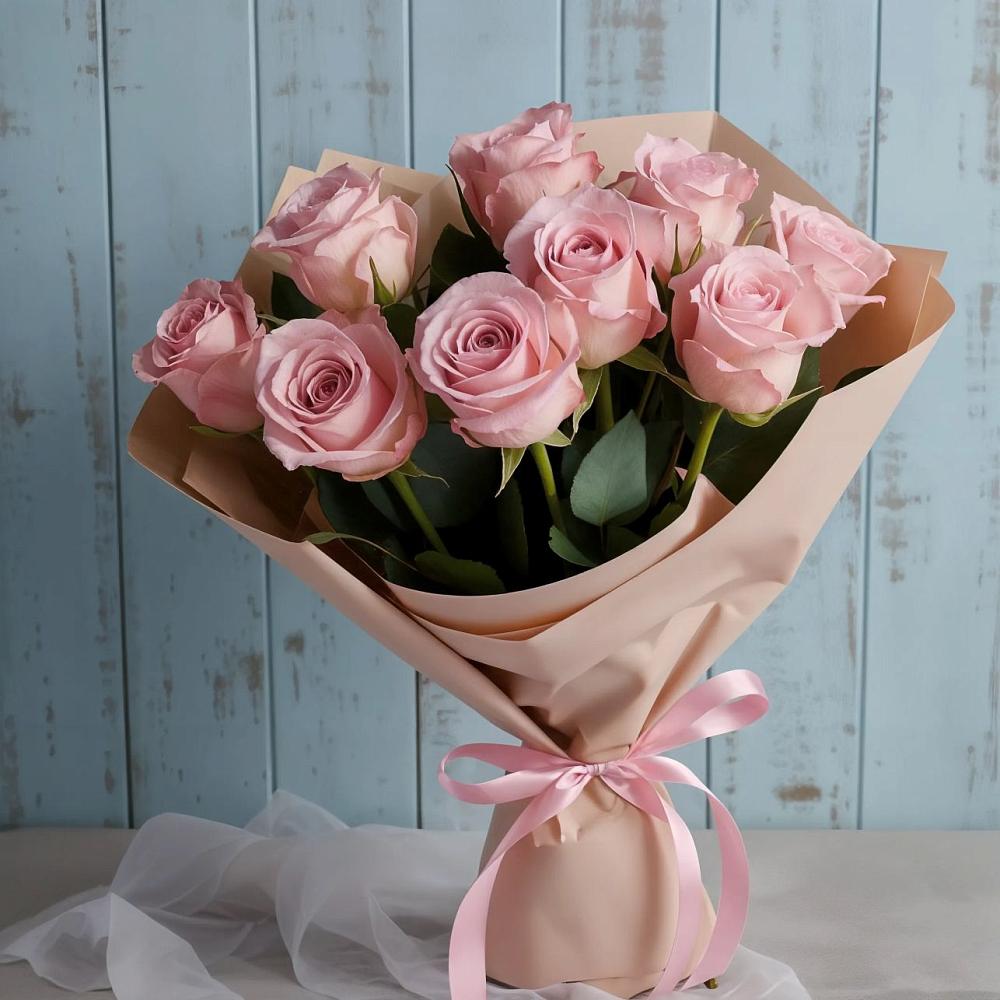 Букет цветов из: Розы в Щелкино