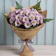 Букет цветов из:  Хризантемы #REPLACE_PRED# Щелкино