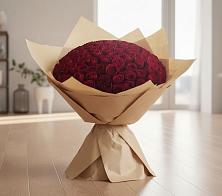 Букет 101 Красная роза #REPLACE_PRED# Щелкино