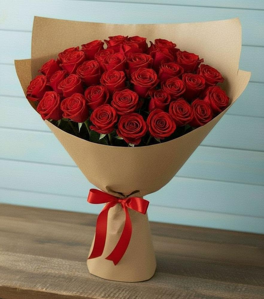 Букет Красные розы Милано в Щелкино