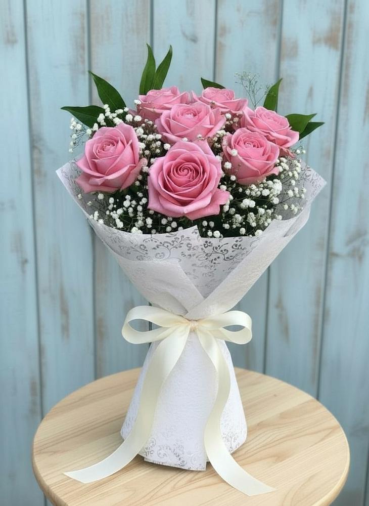 Букет цветов из: Розы в Щелкино