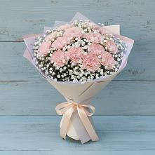 Букет цветов из:  Гвоздики в Щелкино