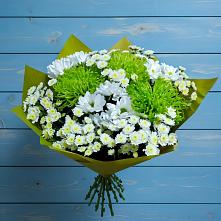 Букет цветов из:  Хризантемы в Щелкино