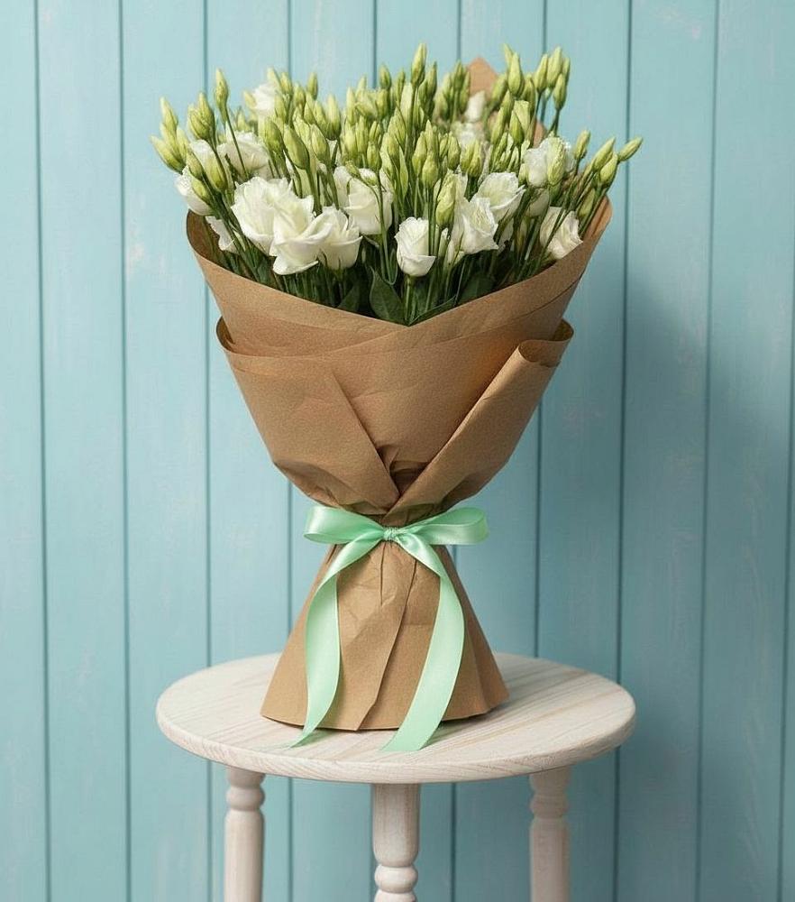 Букет цветов из: Лизиантусы в Щелкино