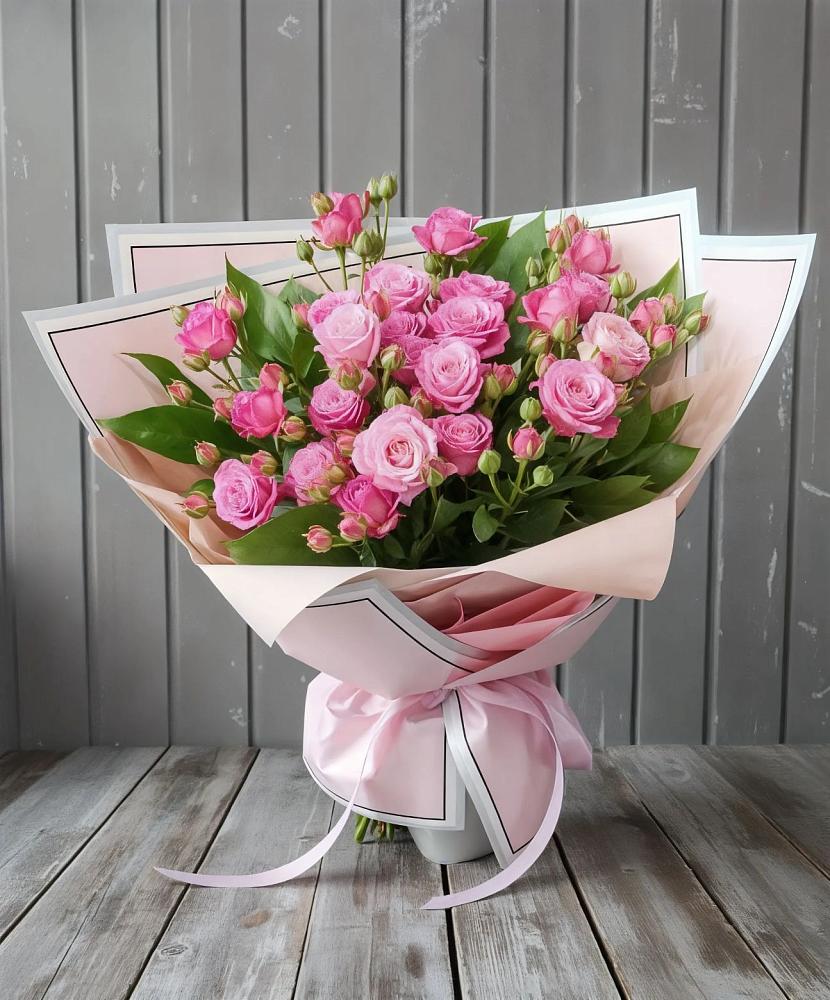 Букет Розовый кустик в Щелкино