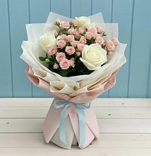 Букет цветов из:  Розы в Щелкино