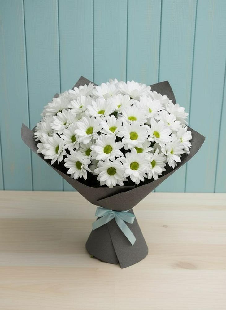 Букет цветов из: Хризантемы в Щелкино