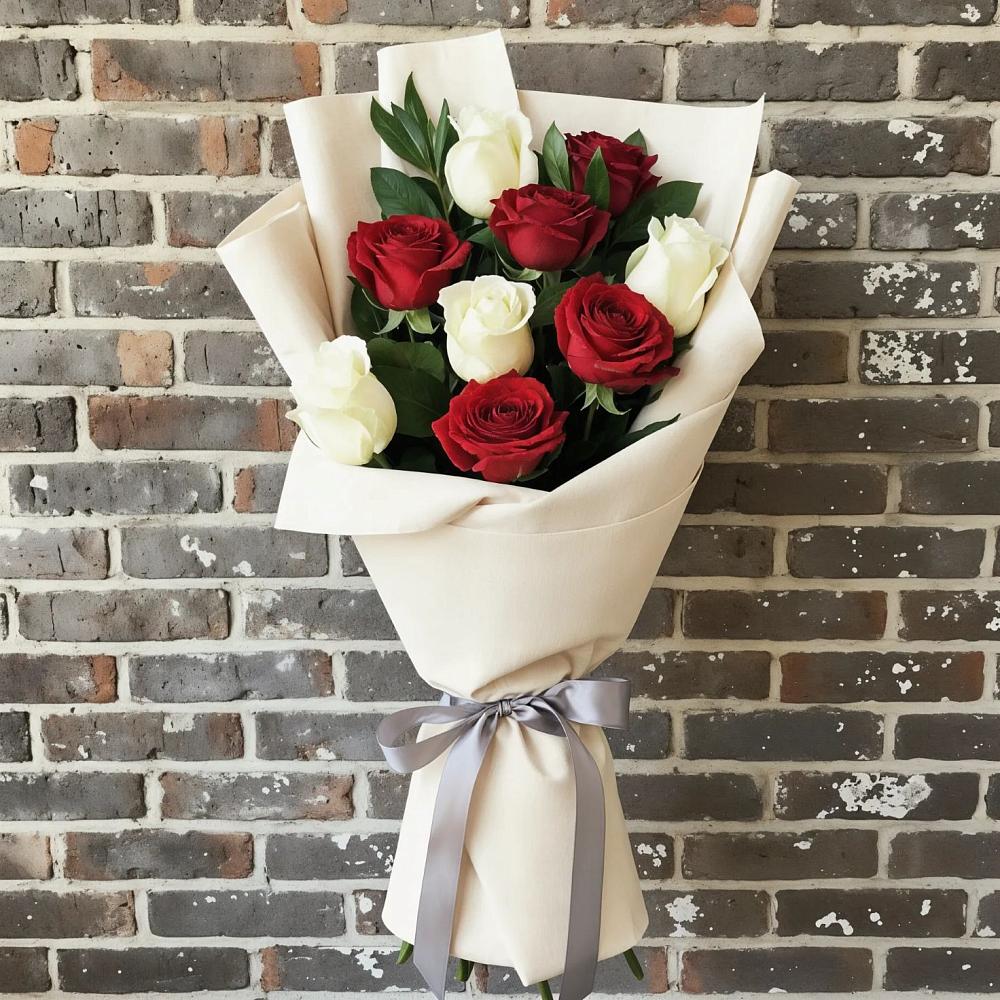 Букет цветов из: Розы в Щелкино