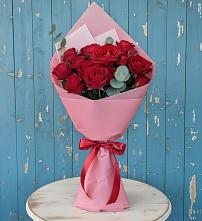 Букет цветов из:  Розы в Щелкино