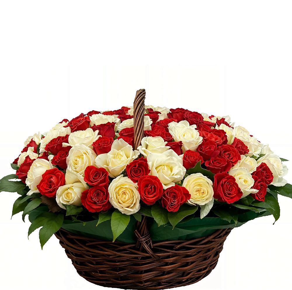 Премиум букет из: Розы в Щелкино