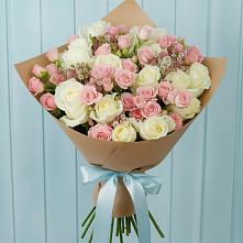 Букет цветов из:  Розы в Щелкино